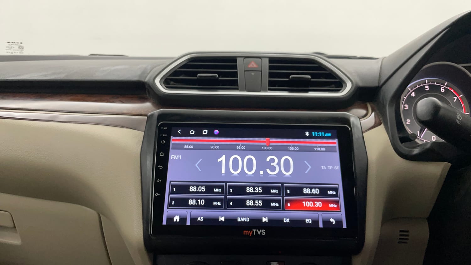 Used 2019 Maruti Suzuki Dzire VXi AMT Petrol Automatic interior MUSIC SYSTEM & AC CONTROL VIEW