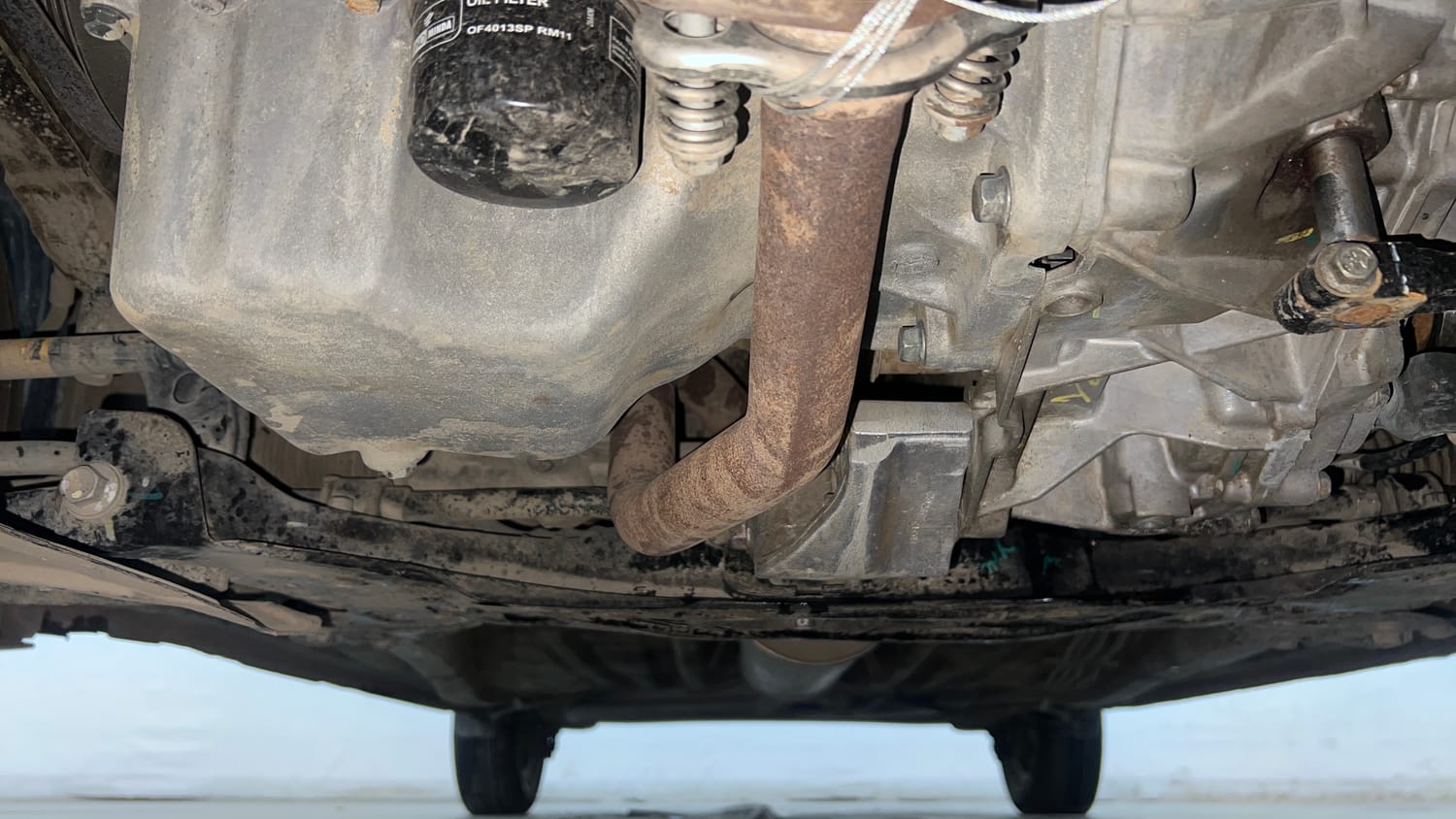 Used 2022 Maruti Suzuki Wagon R LXI 1.0 CNG Cng Manual extra FRONT LEFT UNDERBODY VIEW