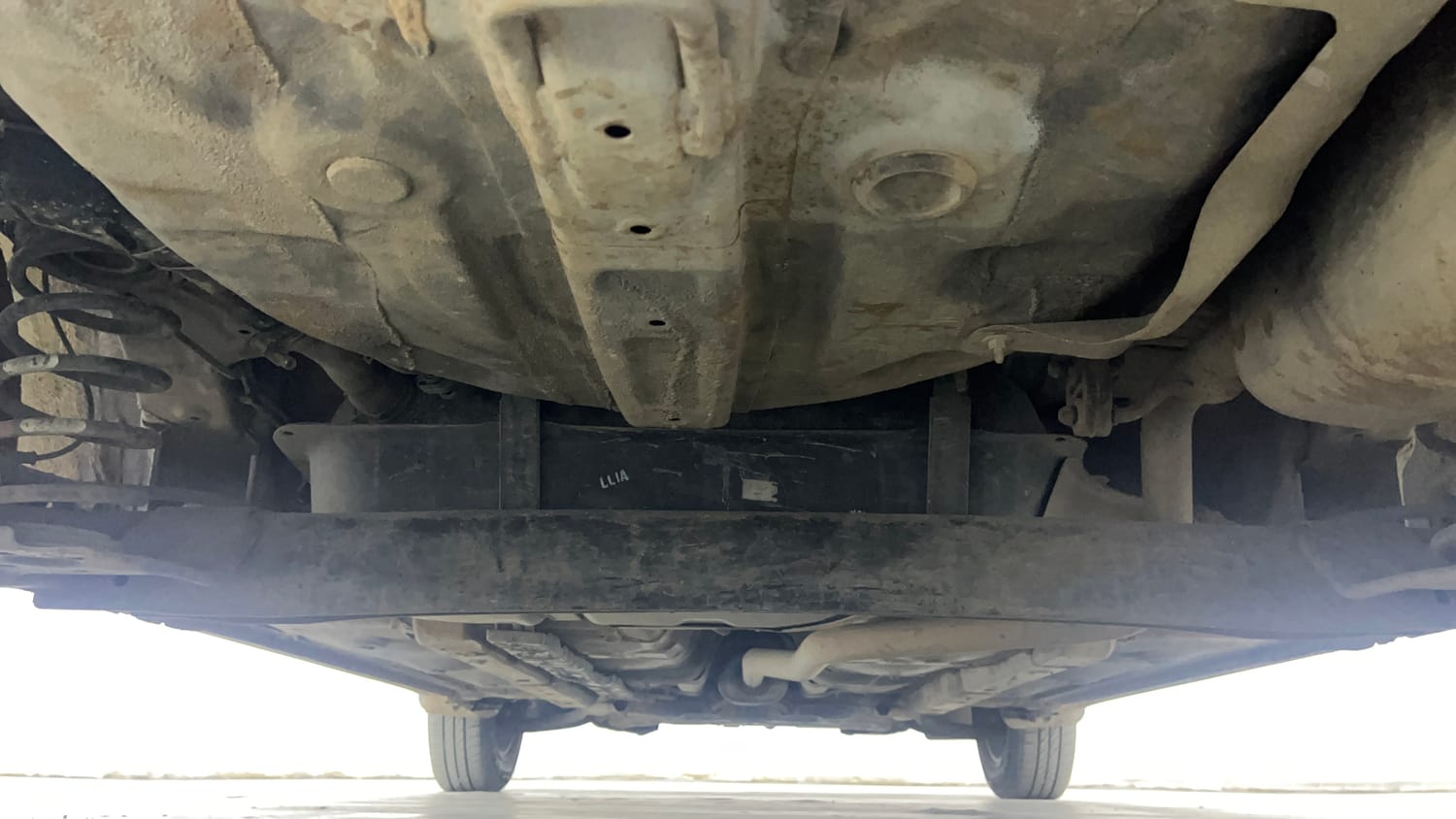 Used 2017 Hyundai Grand i10 Asta 1.1 CRDi Diesel Manual extra REAR UNDERBODY VIEW (TAKEN FROM REAR)