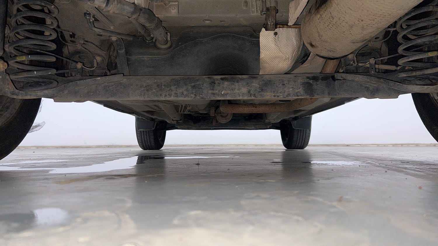 Used 2016 Ford EcoSport Trend 1.5L Ti-VCT Petrol Manual extra REAR UNDERBODY VIEW (TAKEN FROM REAR)