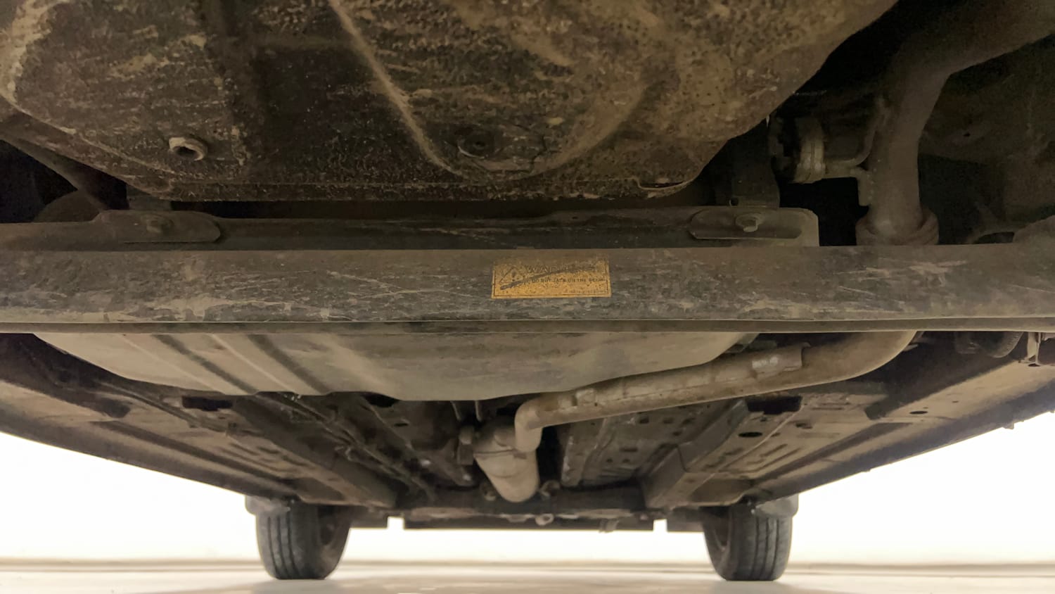Used 2023 Tata Punch Adventure AMT Petrol Automatic extra REAR UNDERBODY VIEW (TAKEN FROM REAR)