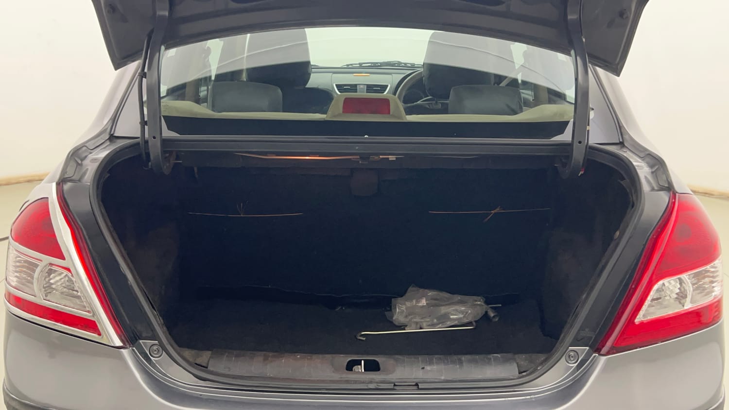Used 2013 Maruti Suzuki Swift Dzire VXI Petrol Manual interior DICKY INSIDE VIEW