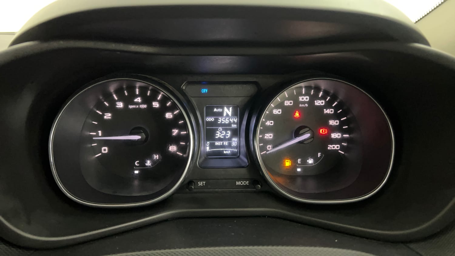 Used 2018 Tata Nexon XZA Plus Petrol Petrol Automatic interior CLUSTERMETER VIEW