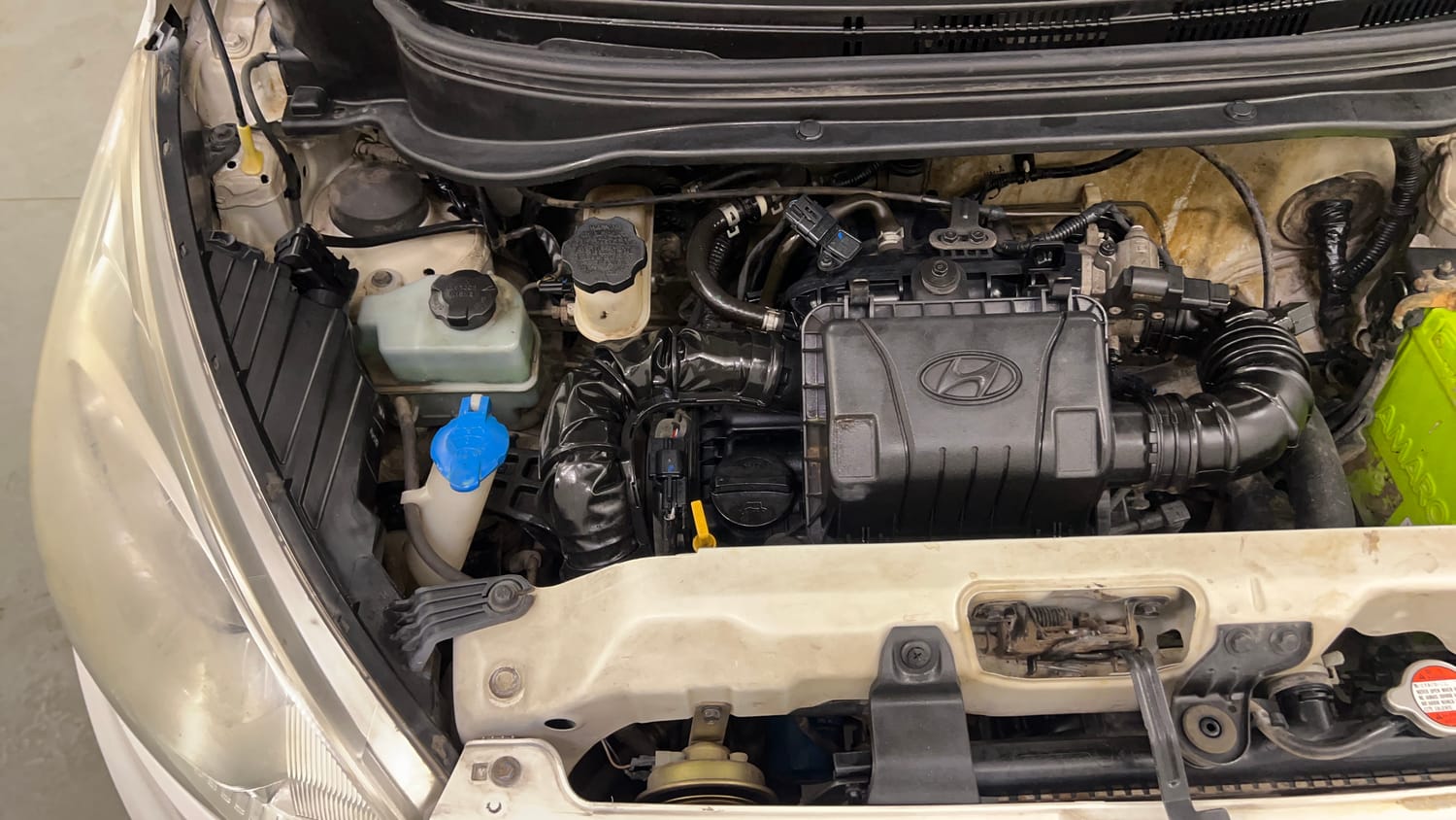 Used 2018 Hyundai Eon Era + Petrol Manual engine ENGINE RIGHT SIDE VIEW