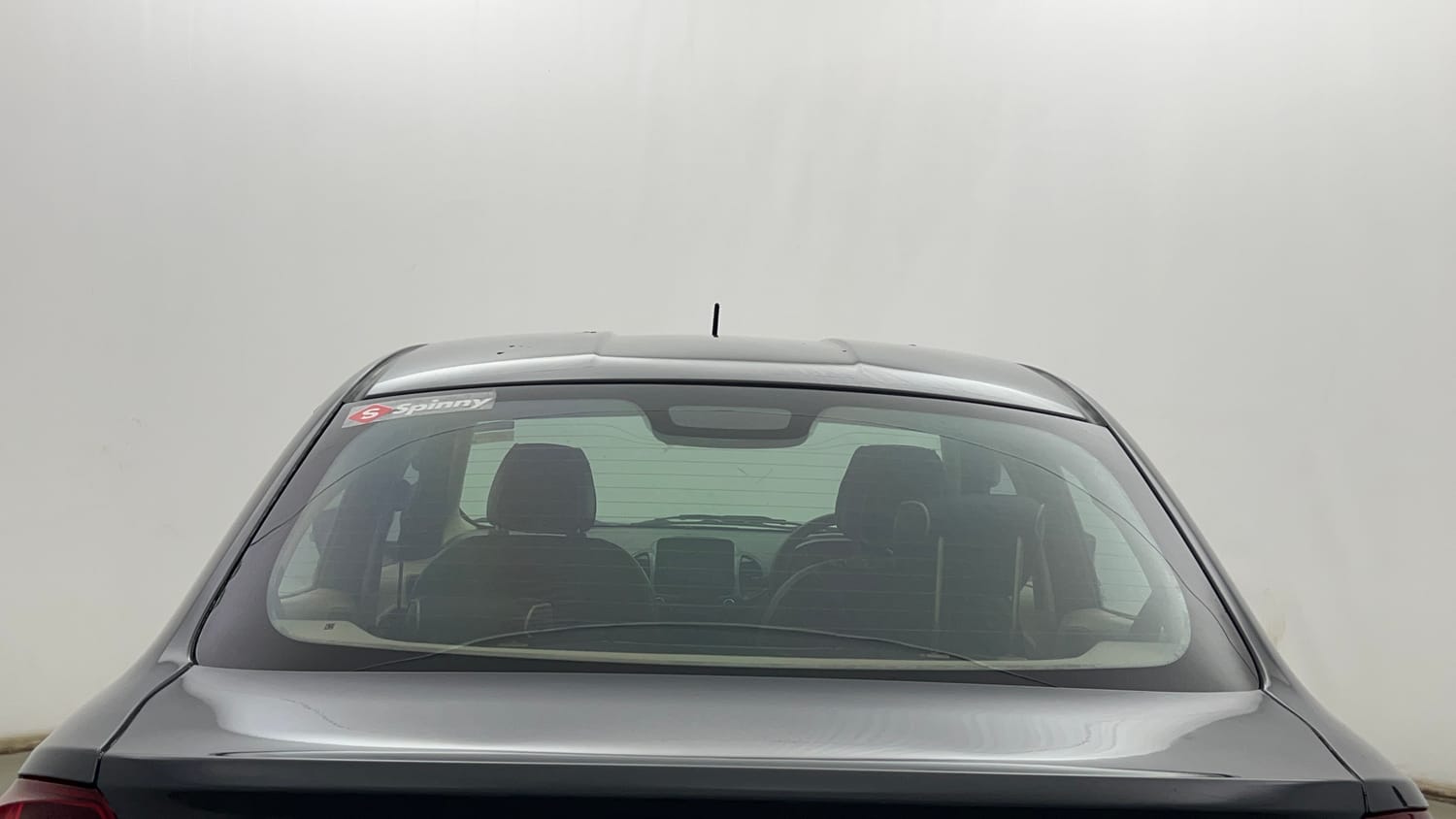 Used 2019 Ford Figo Aspire Titanium Plus 1.2 Ti-VCT Petrol Manual exterior BACK WINDSHIELD VIEW