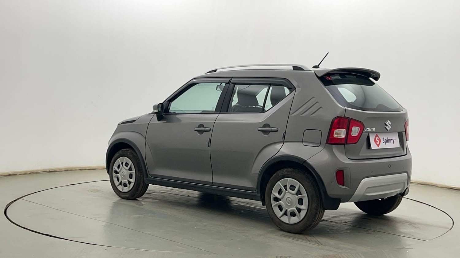 Used 2022 Maruti Suzuki Ignis Delta 1.2 MT Petrol Manual exterior LEFT REAR CORNER VIEW