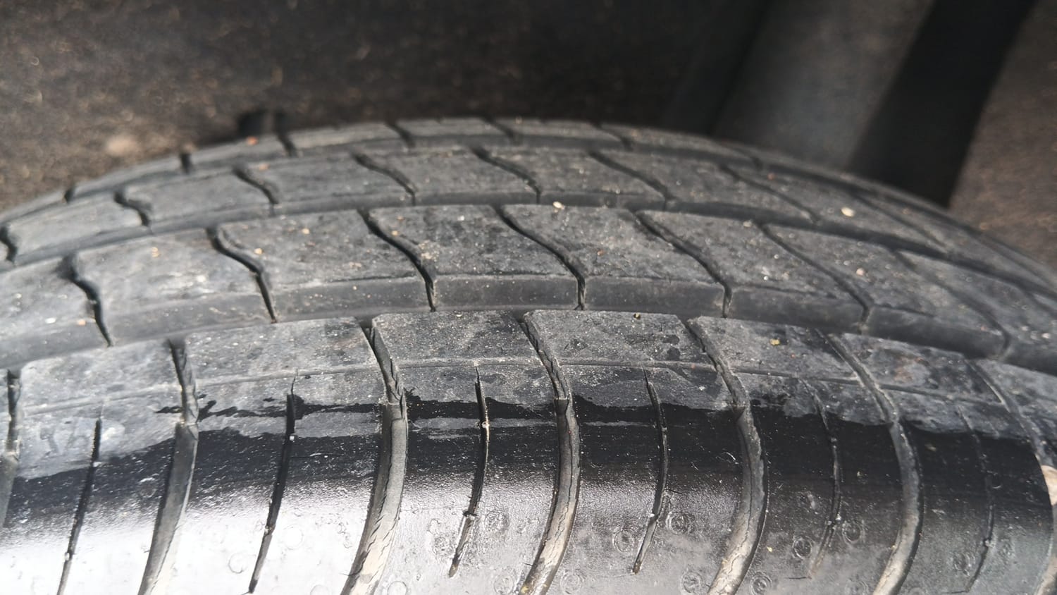 Used 2021 Maruti Suzuki Baleno Delta Petrol Manual tyres LEFT REAR TYRE TREAD VIEW