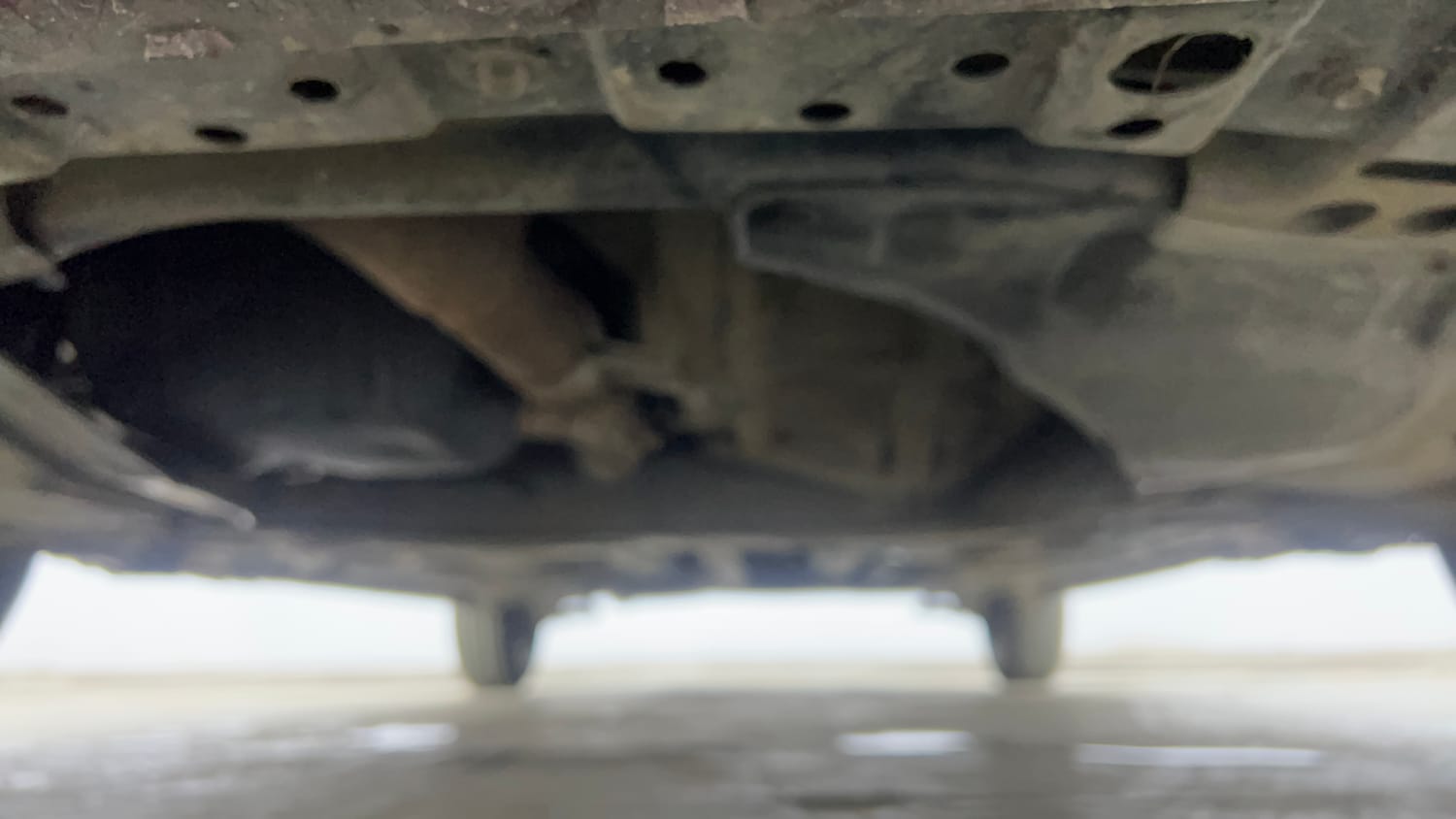 Used 2017 Maruti Suzuki Swift Dzire VDI Diesel Manual extra FRONT LEFT UNDERBODY VIEW