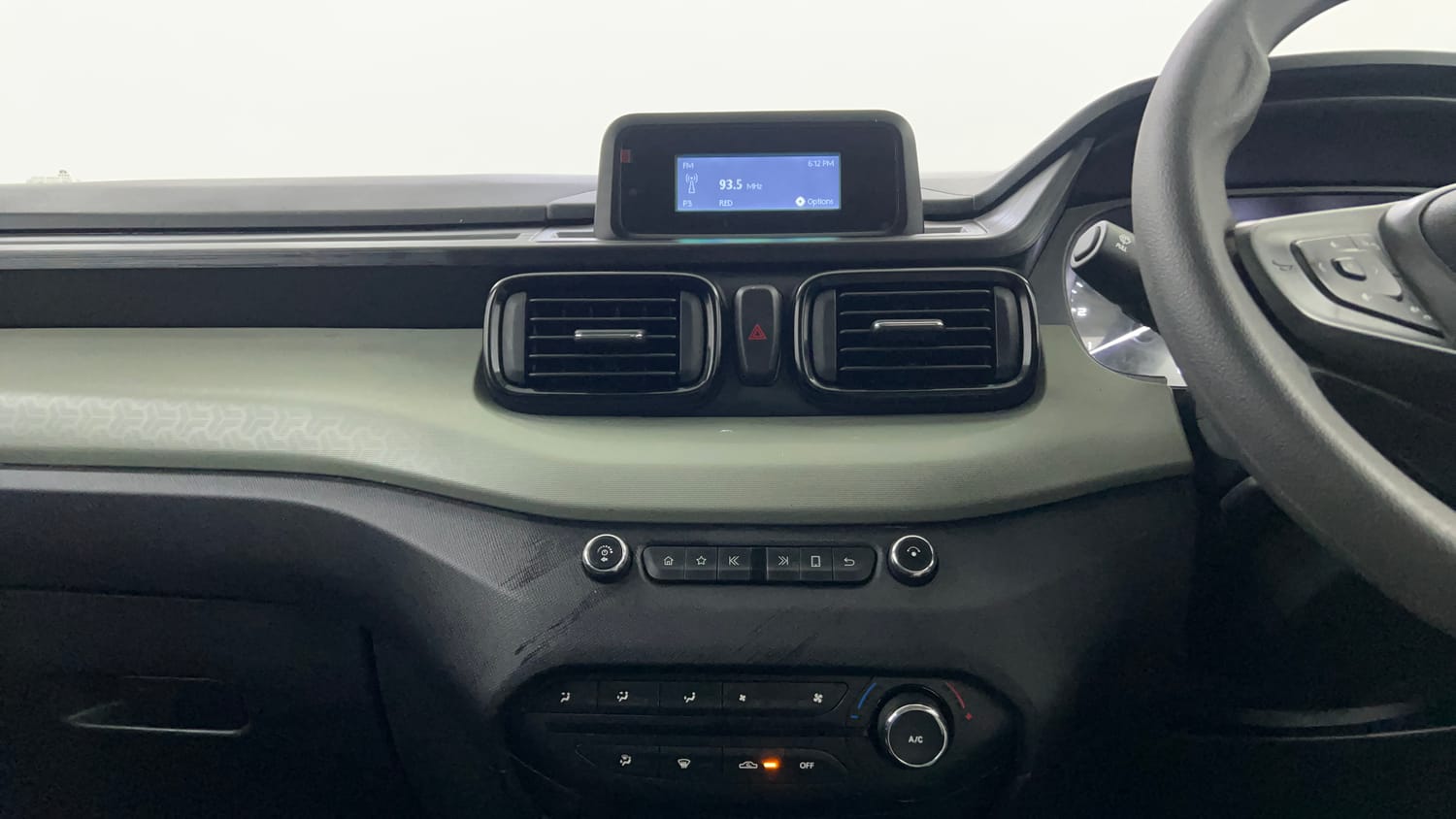 Used 2023 Tata Punch Adventure AMT Petrol Automatic interior MUSIC SYSTEM & AC CONTROL VIEW