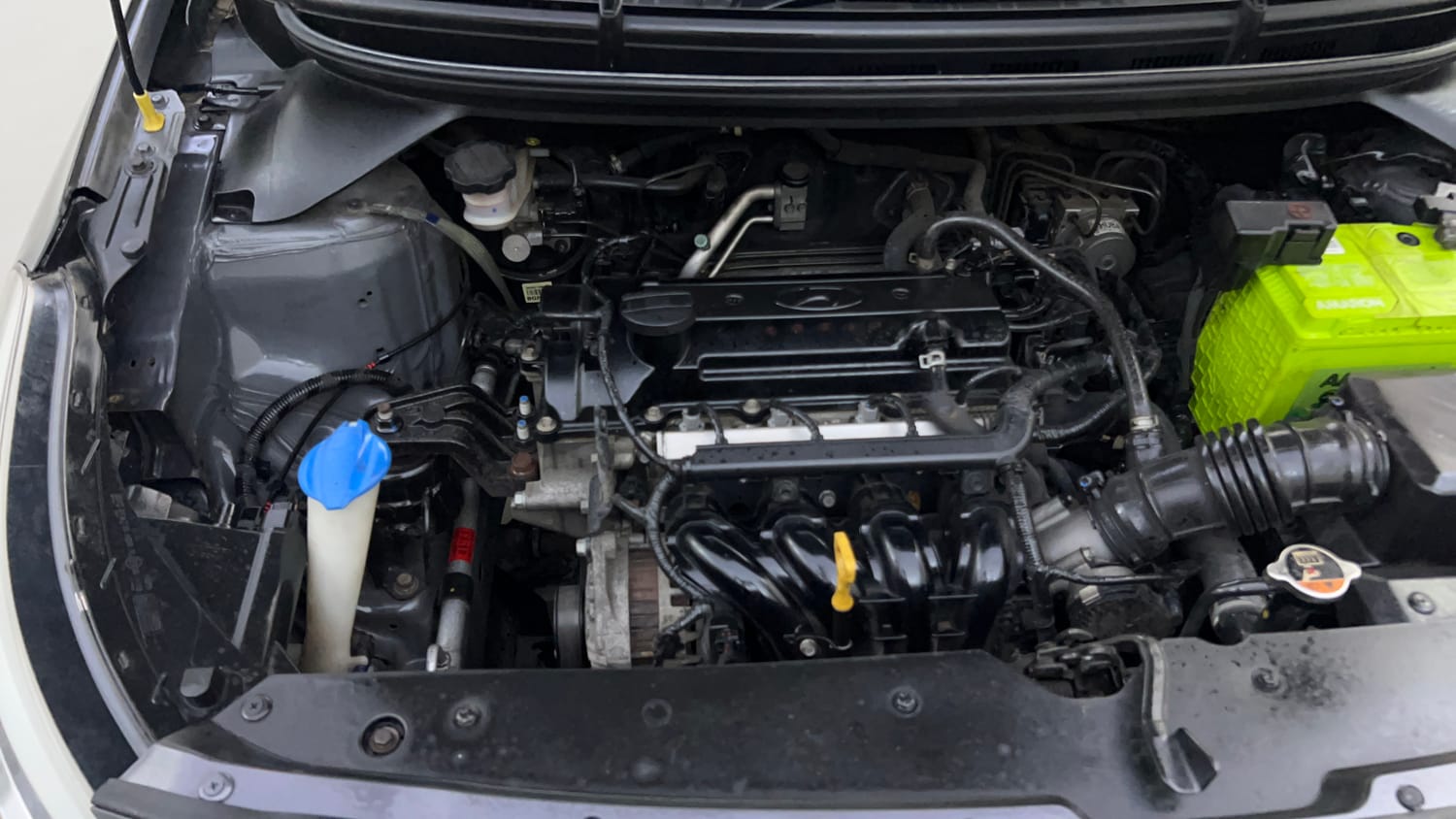 Used 2018 Hyundai Elite i20 Sportz 1.2 Petrol Manual engine ENGINE RIGHT SIDE VIEW