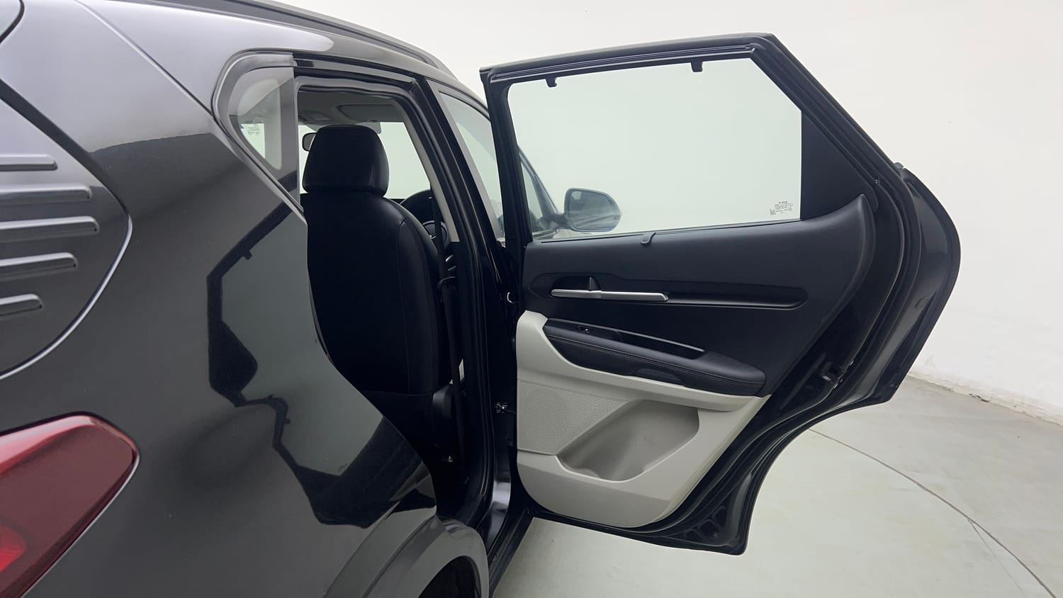 Used 2023 Kia Sonet HTX 1.0 DCT Petrol Automatic interior RIGHT REAR DOOR OPEN VIEW