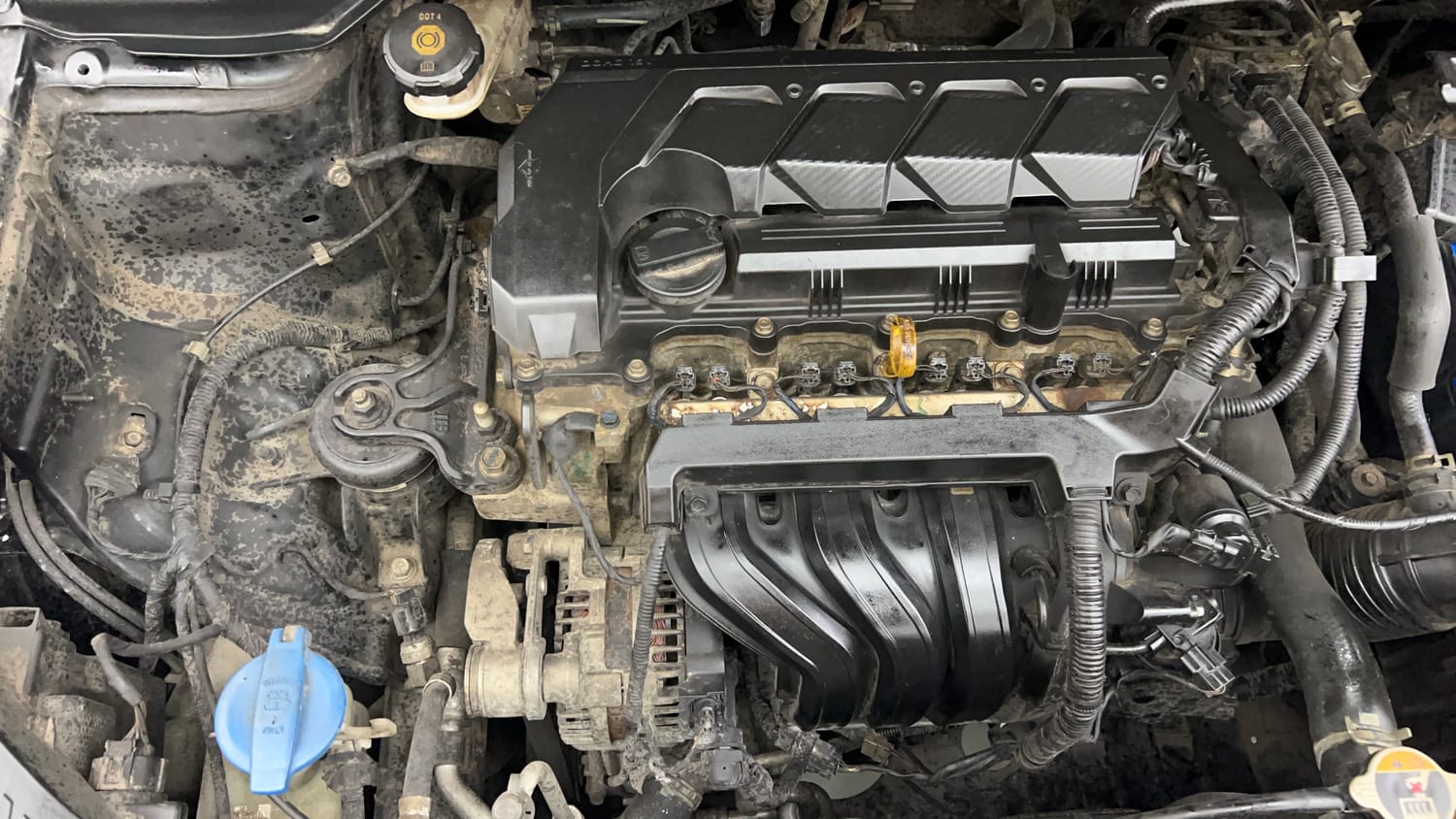 Used 2022 Hyundai Creta SX 1.5 Petrol Executive Petrol Manual engine ENGINE RIGHT SIDE VIEW