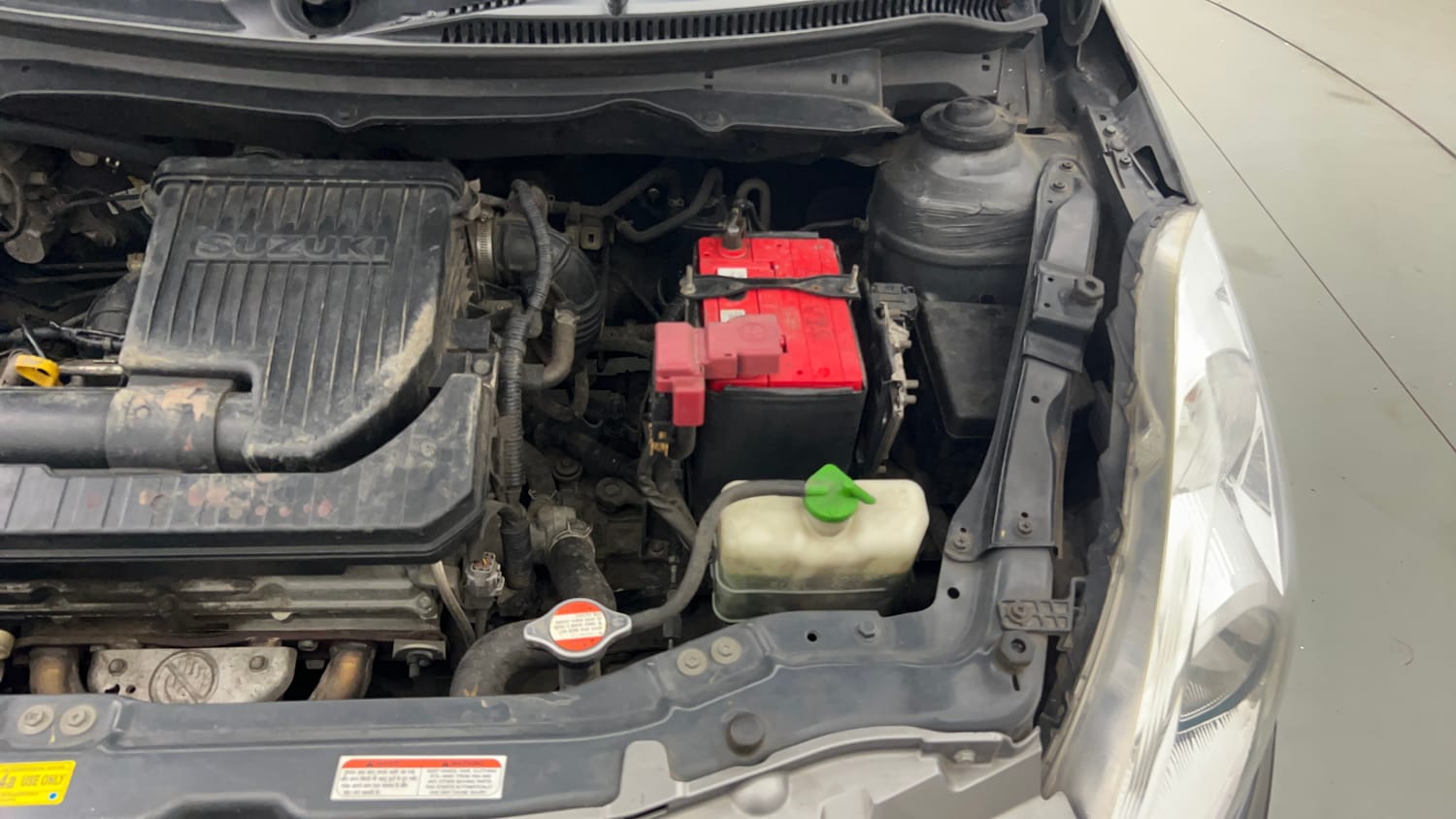 Used 2013 Maruti Suzuki Swift Dzire VXI Petrol Manual engine ENGINE LEFT SIDE VIEW