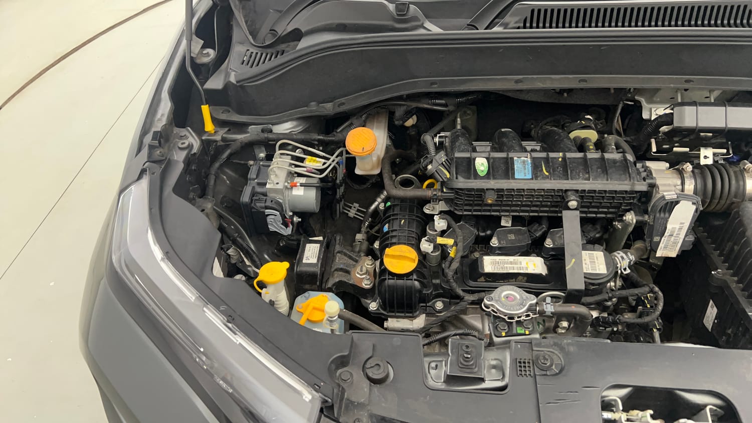 Used 2024 Tata Punch Pure MT Petrol Manual engine ENGINE RIGHT SIDE VIEW