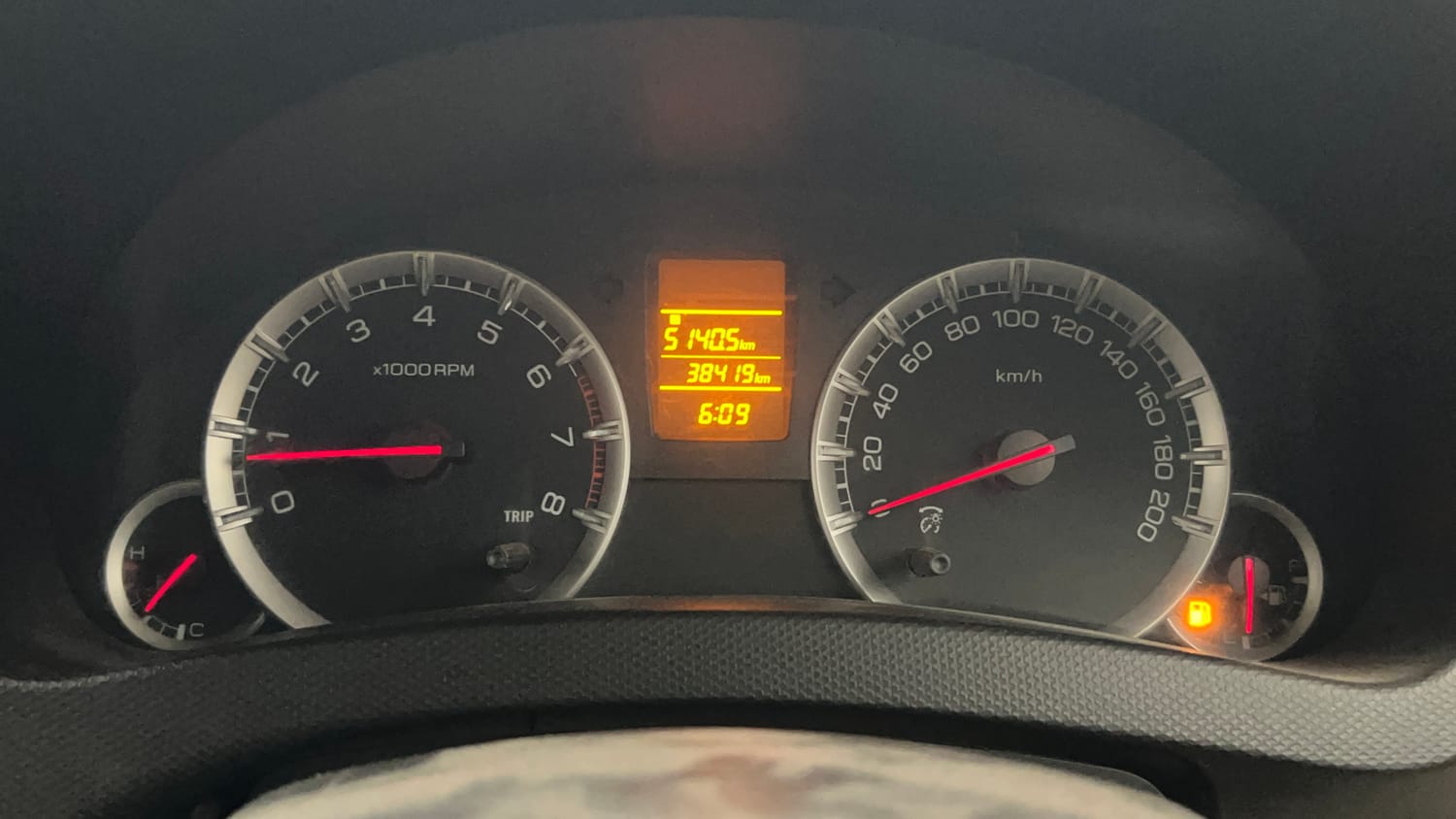 Used 2013 Maruti Suzuki Swift Dzire VXI Petrol Manual interior CLUSTERMETER VIEW
