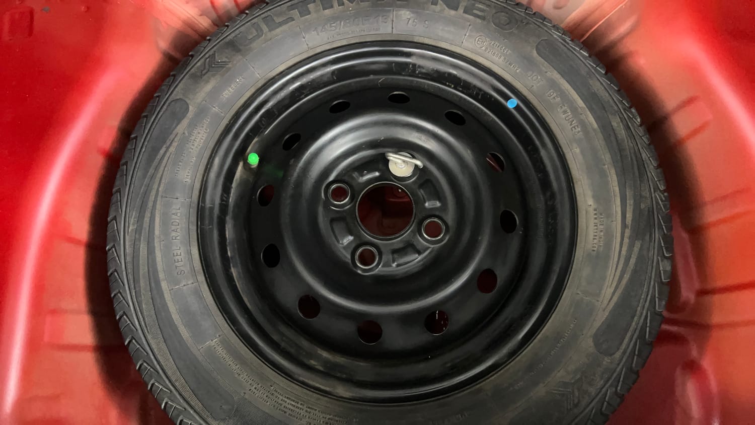 Used 2023 Maruti Suzuki Alto K10 VXi Petrol Manual tyres SPARE TYRE VIEW