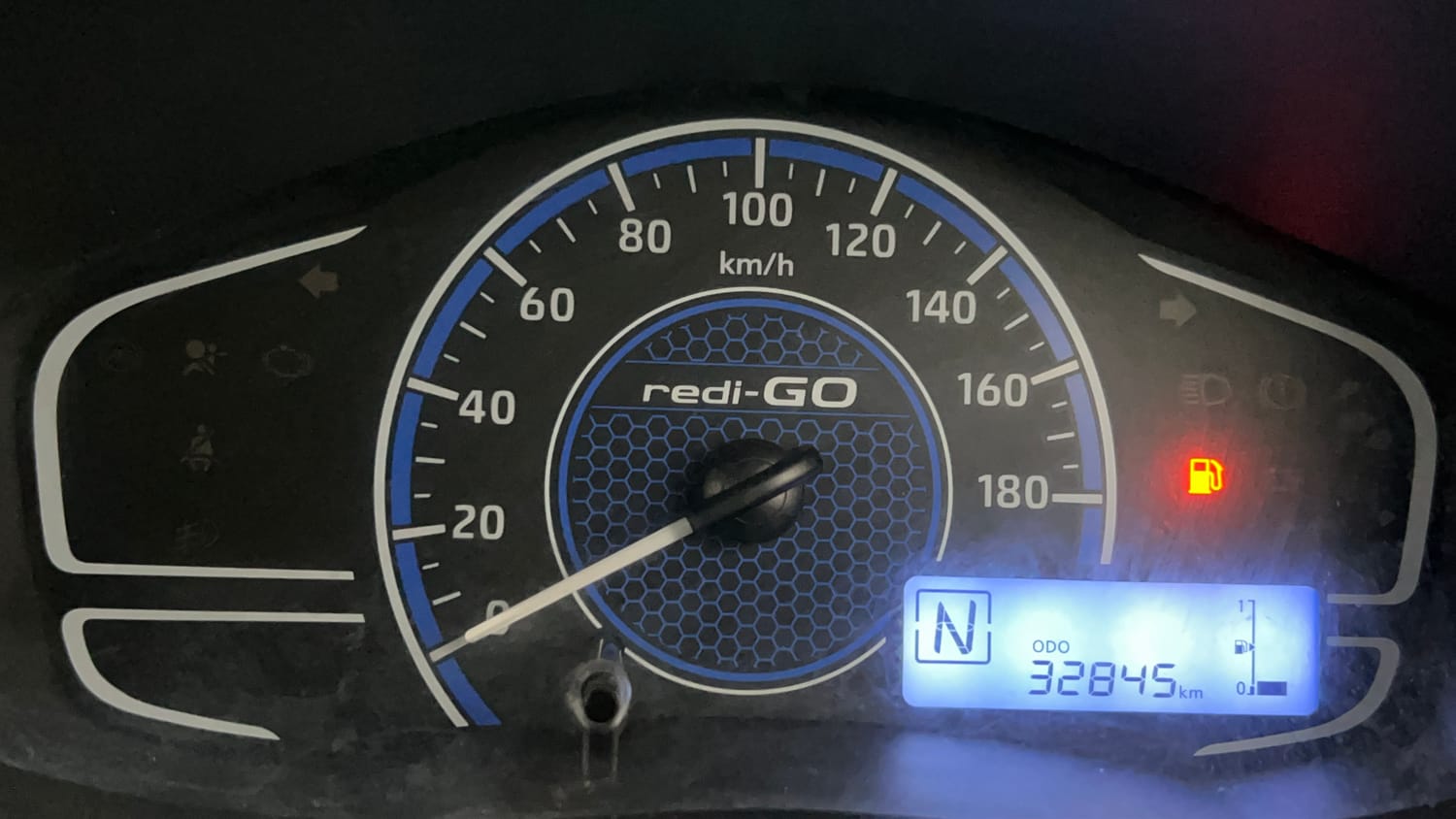 Used 2021 Datsun Redi-GO T(O) 1.0 AMT Petrol Automatic interior CLUSTERMETER VIEW