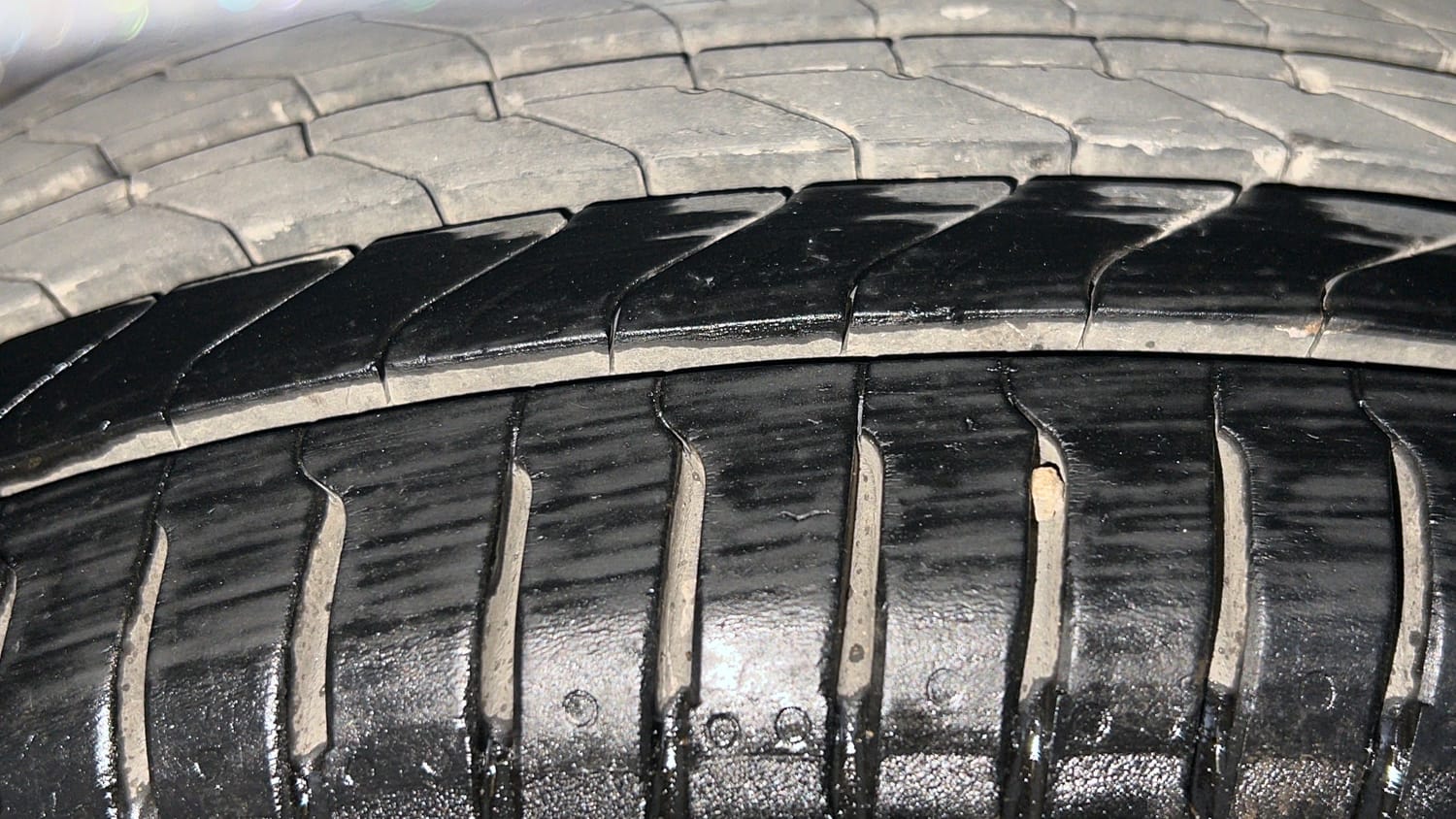 Used 2020 Tata Tiago XT Petrol Manual tyres LEFT REAR TYRE TREAD VIEW