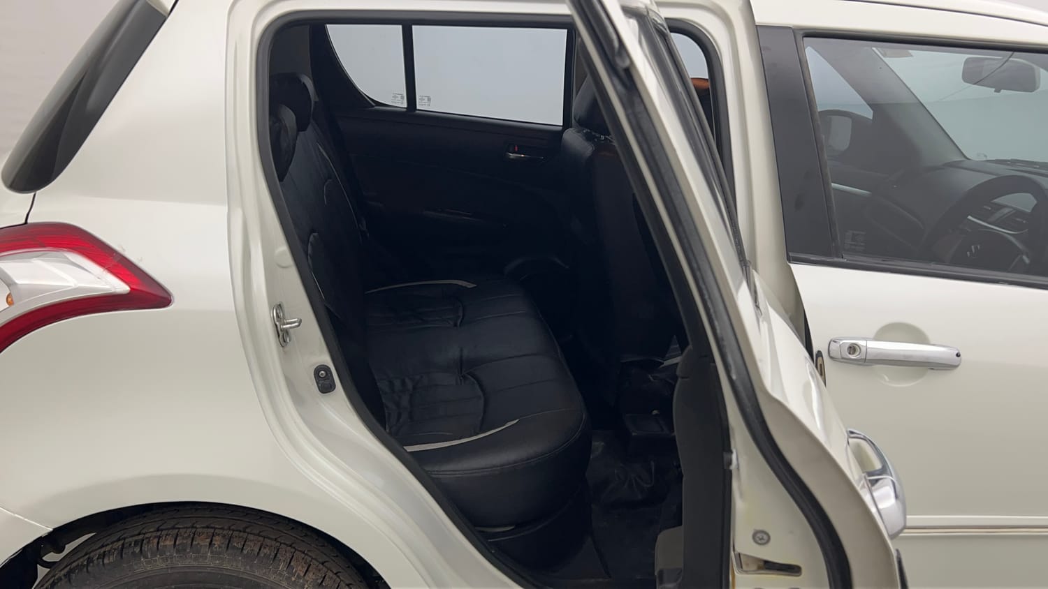 Used 2013 Maruti Suzuki Swift VXi Petrol Manual interior RIGHT SIDE REAR DOOR CABIN VIEW