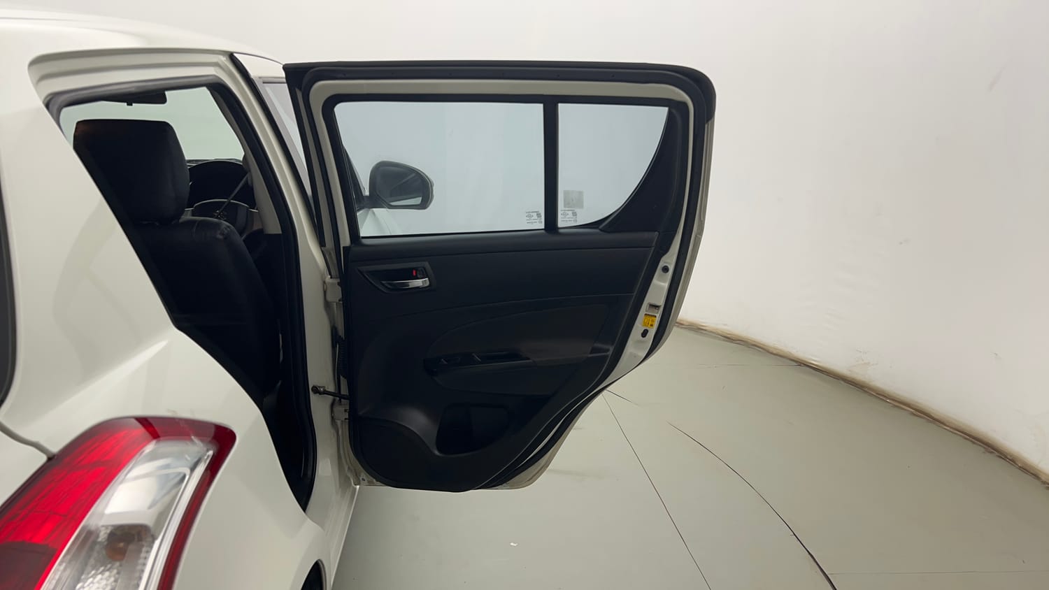 Used 2013 Maruti Suzuki Swift VXi Petrol Manual interior RIGHT REAR DOOR OPEN VIEW
