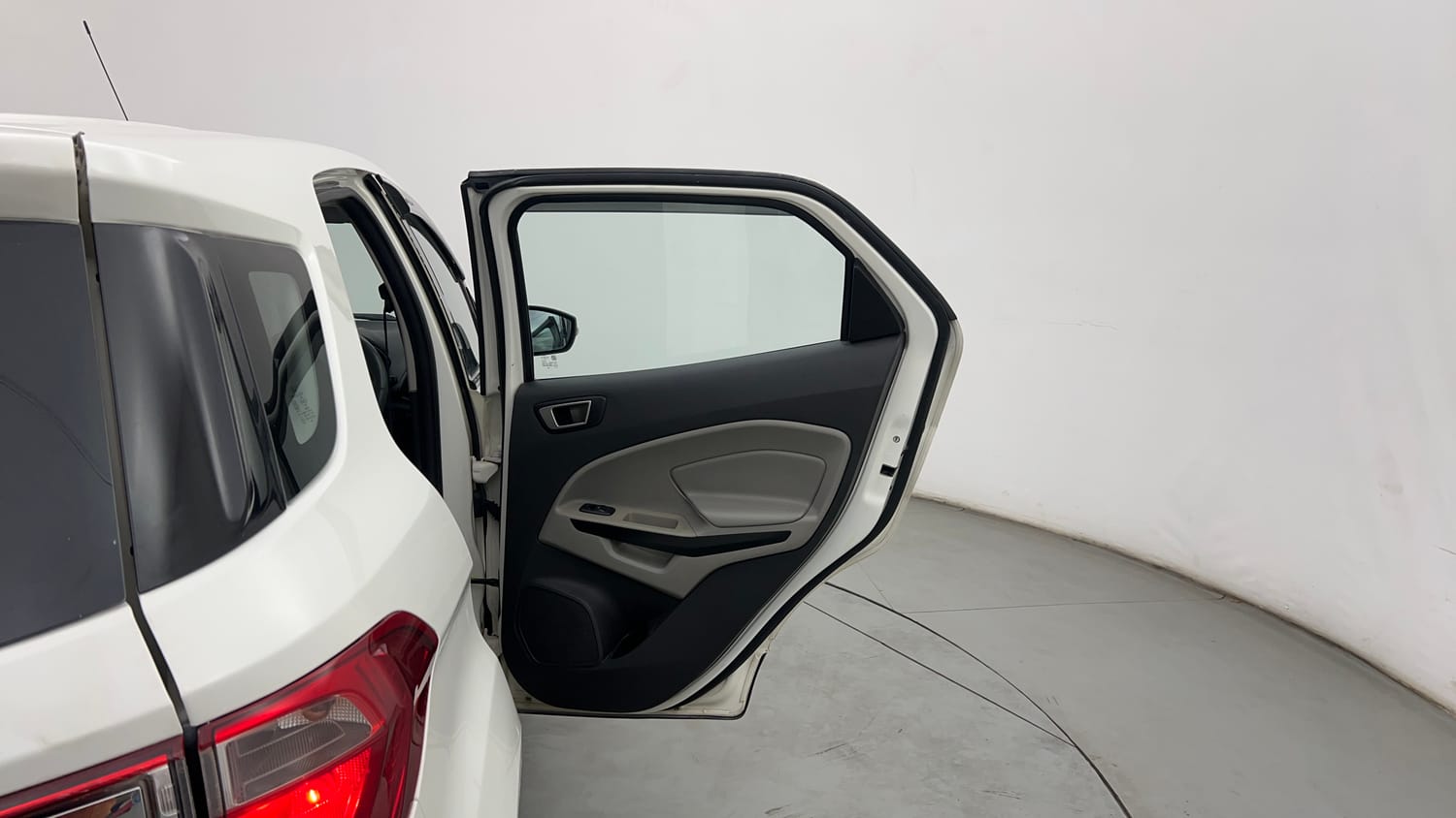 Used 2017 Ford EcoSport Trend 1.5L TDCi Diesel Manual interior RIGHT REAR DOOR OPEN VIEW