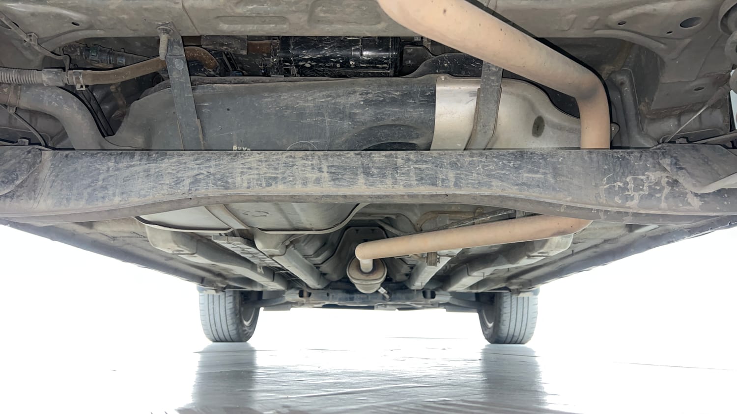 Used 2022 Hyundai Creta SX 1.5 Petrol Executive Petrol Manual extra REAR UNDERBODY VIEW (TAKEN FROM REAR)