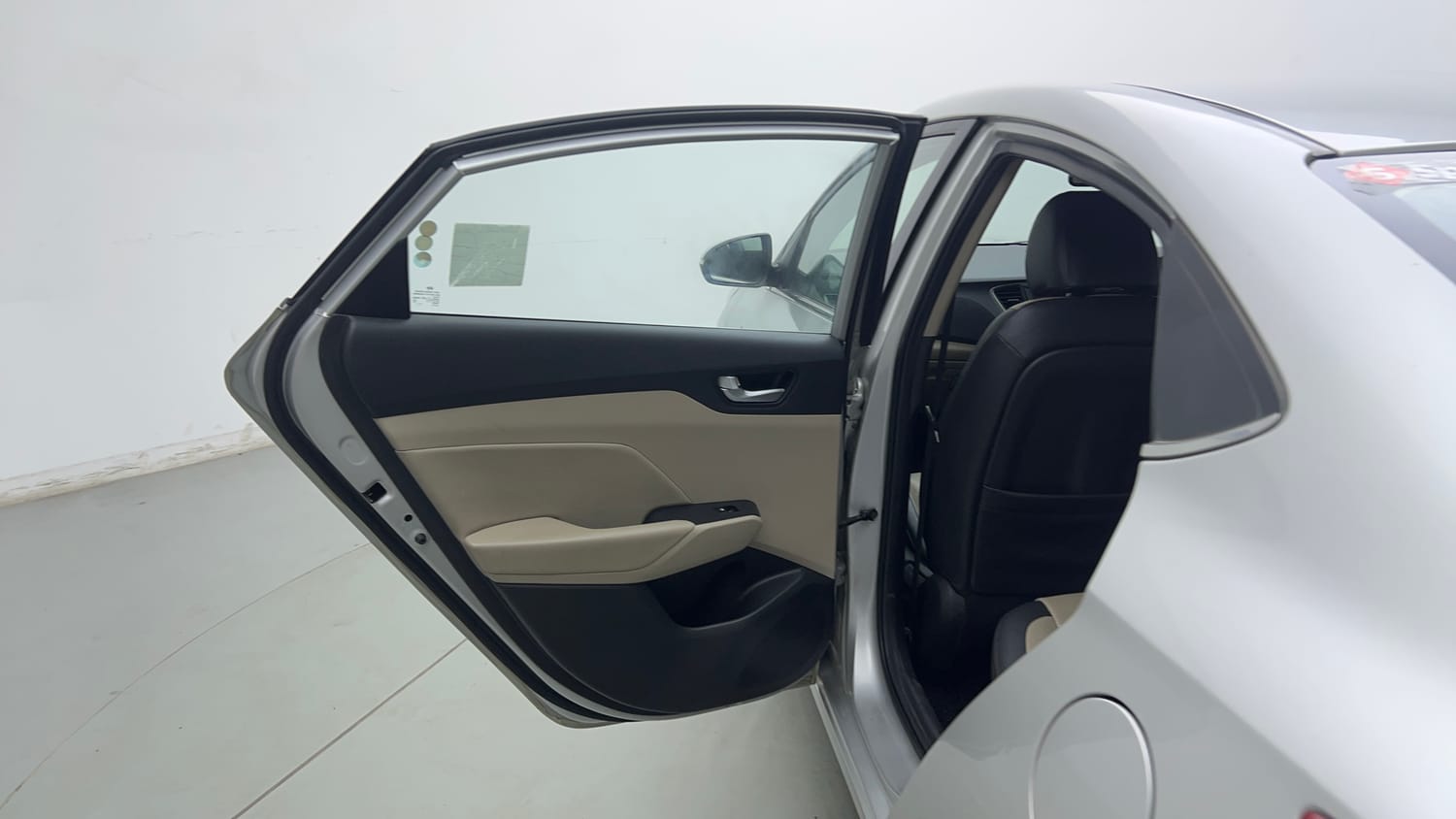 Used 2017 Hyundai Verna SX (O) 1.6 VTVT AT Petrol Automatic interior LEFT REAR DOOR OPEN VIEW