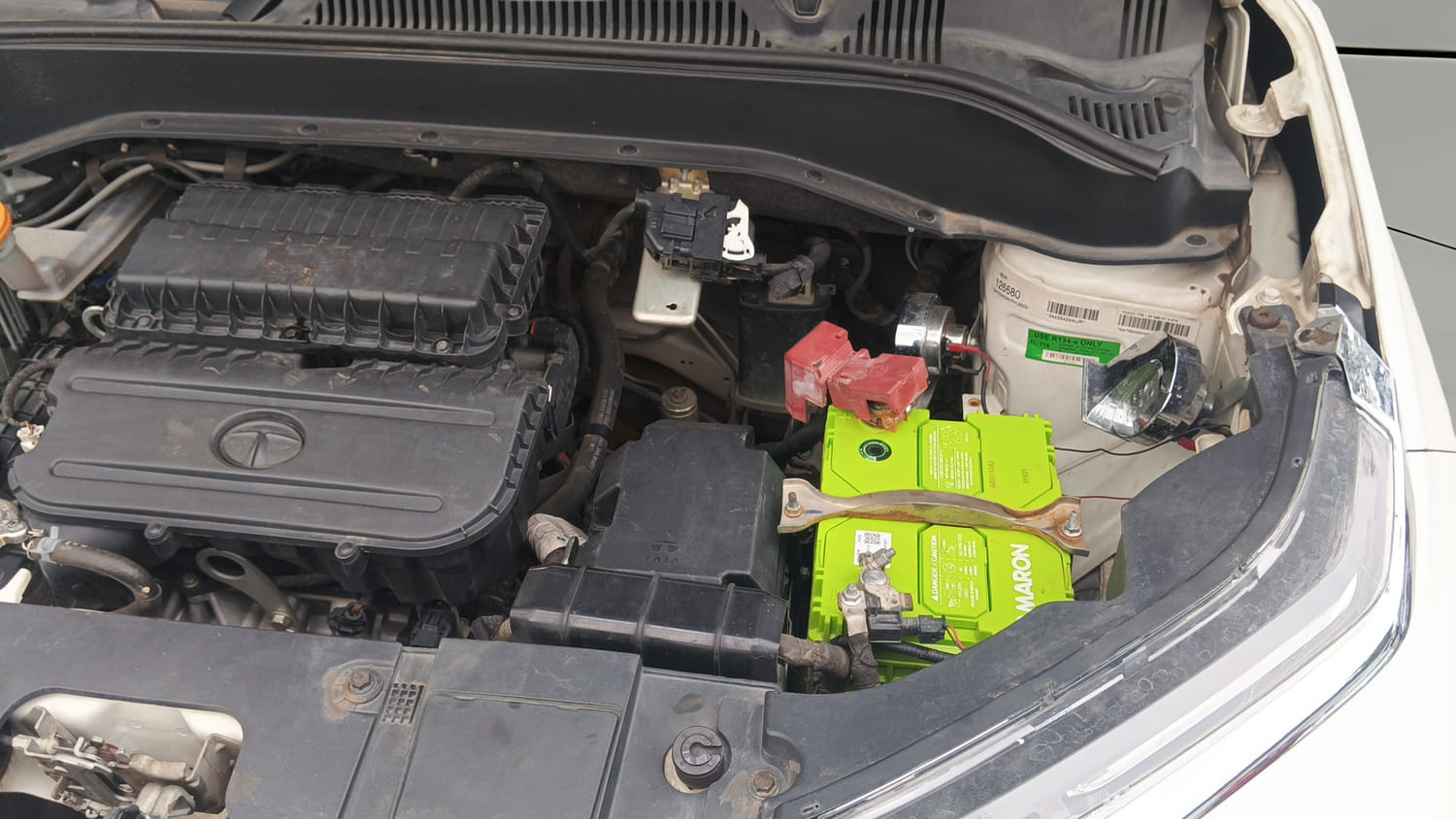 Used 2022 Tata Punch Creative MT Petrol Manual engine ENGINE LEFT SIDE VIEW