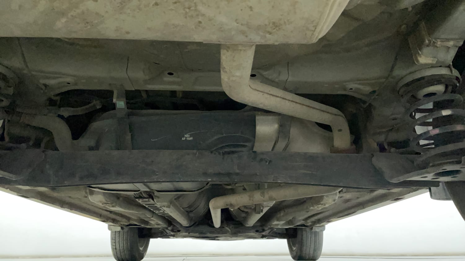 Used 2018 Hyundai Creta SX Plus 1.6 AT CRDI Diesel Automatic extra REAR UNDERBODY VIEW (TAKEN FROM REAR)