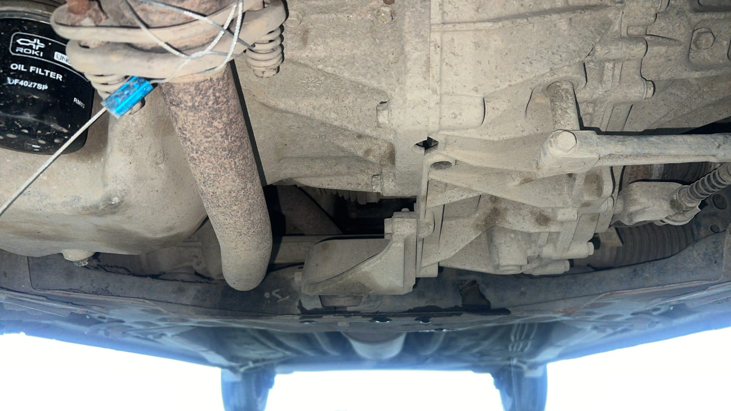 Used 2020 Maruti Suzuki Wagon R VXi 1.2 Petrol Manual extra FRONT LEFT UNDERBODY VIEW