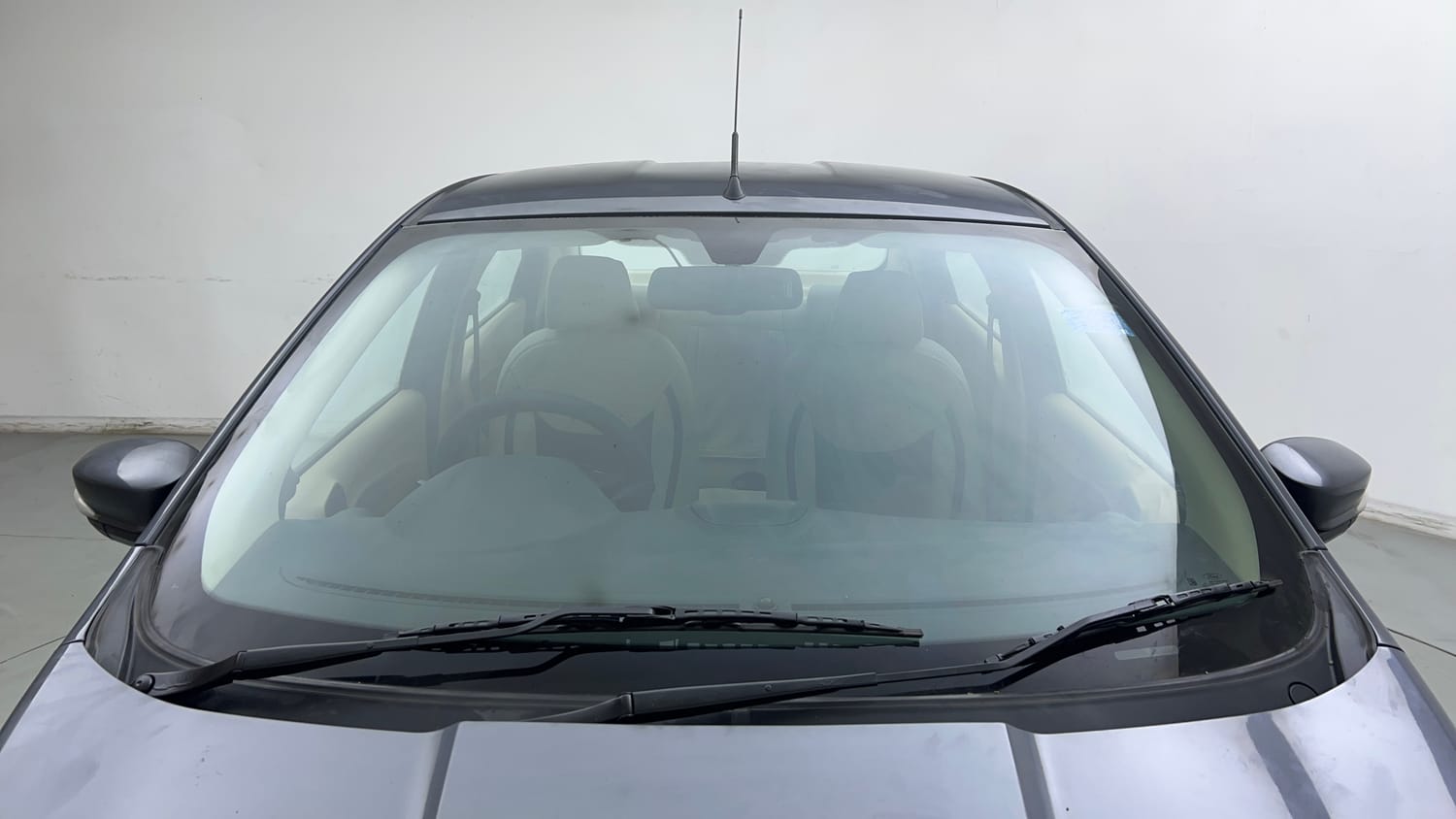 Used 2018 Ford Figo Aspire Titanium 1.2 Ti-VCT Petrol Manual exterior FRONT WINDSHIELD VIEW