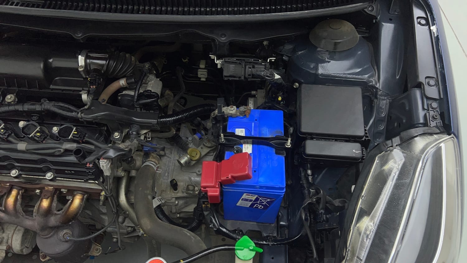 Used 2018 Maruti Suzuki Baleno Alpha 1.2 Petrol Manual engine ENGINE LEFT SIDE VIEW