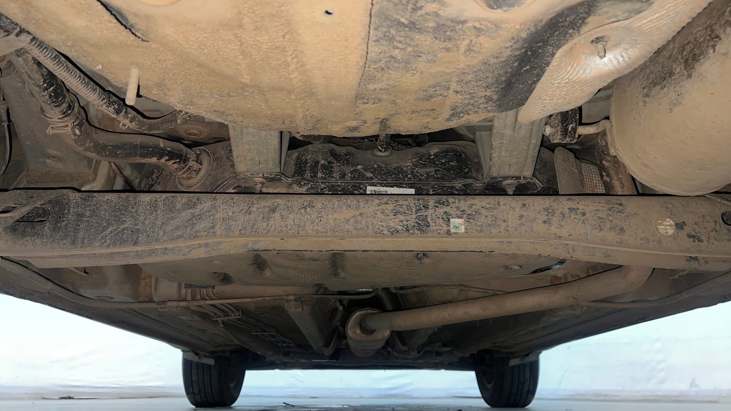 Used 2023 Kia Sonet HTX 1.0 DCT Petrol Automatic extra REAR UNDERBODY VIEW (TAKEN FROM REAR)
