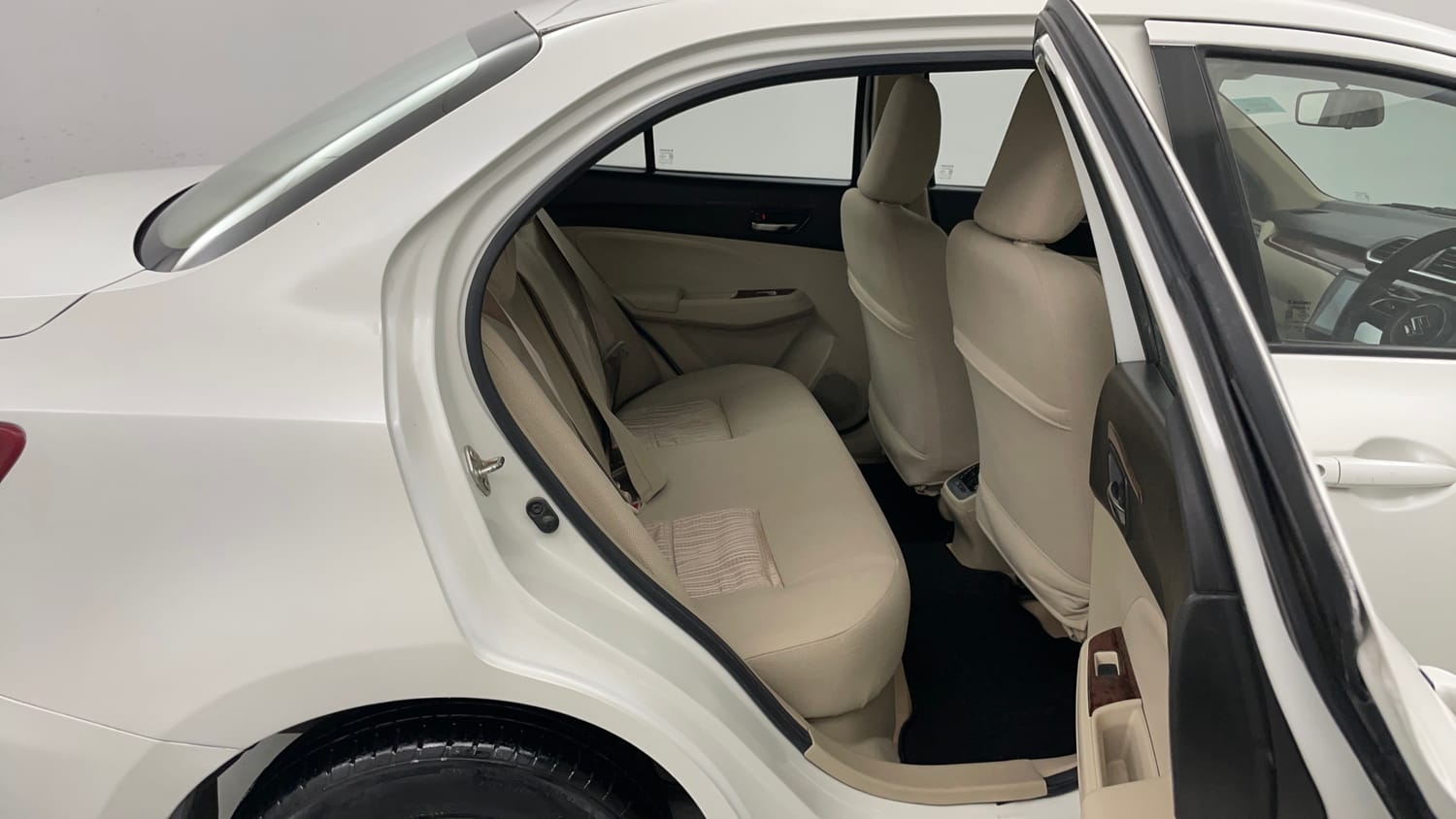 Used 2019 Maruti Suzuki Dzire VXi AMT Petrol Automatic interior RIGHT SIDE REAR DOOR CABIN VIEW