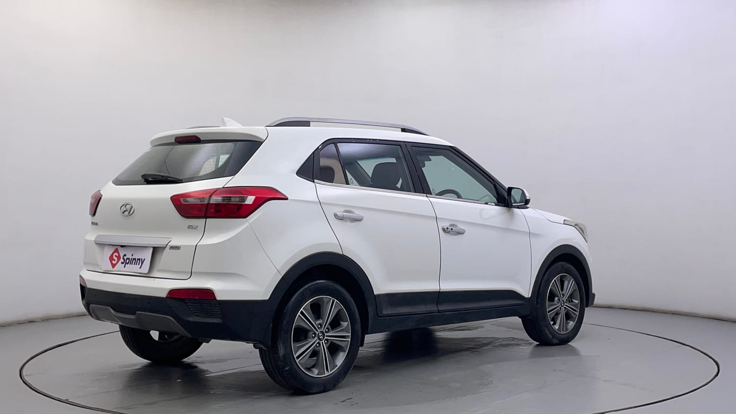 Used 2018 Hyundai Creta SX Plus 1.6 AT CRDI Diesel Automatic exterior RIGHT REAR CORNER VIEW