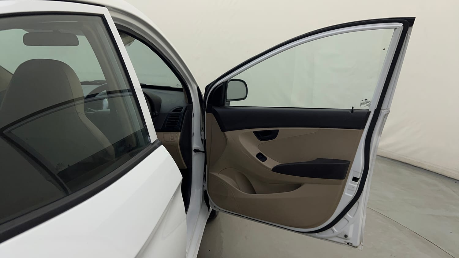 Used 2018 Hyundai Eon Era + Petrol Manual interior RIGHT FRONT DOOR OPEN VIEW