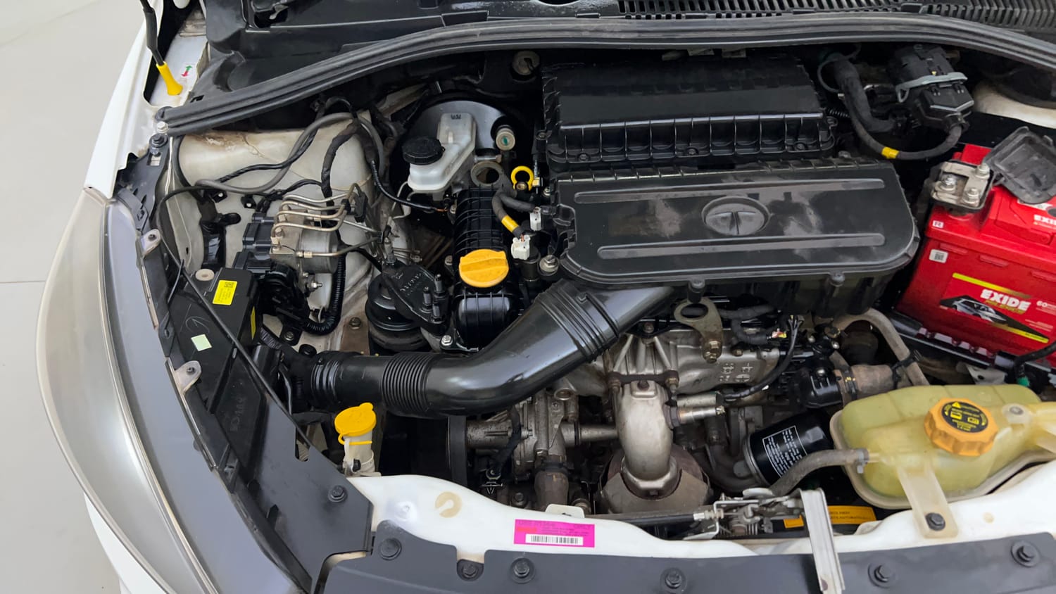 Used 2020 Tata Tiago XZA Plus Dual Tone Petrol Automatic engine ENGINE RIGHT SIDE VIEW