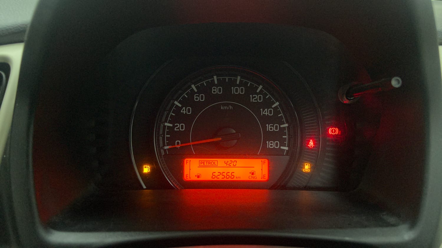 Used 2022 Maruti Suzuki Wagon R LXI 1.0 CNG Cng Manual interior CLUSTERMETER VIEW
