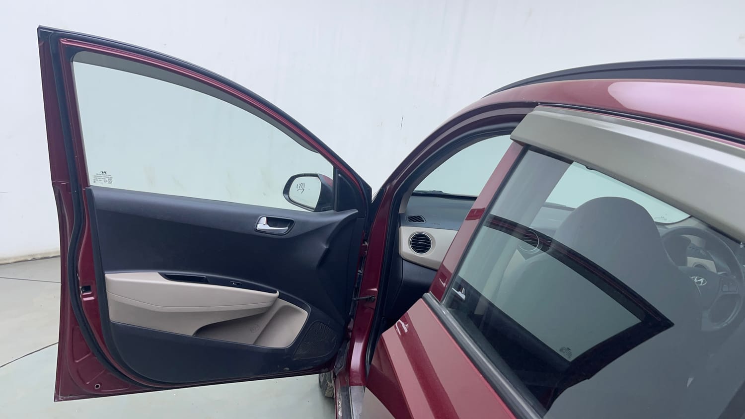 Used 2017 Hyundai Grand i10 Asta 1.1 CRDi Diesel Manual interior LEFT FRONT DOOR OPEN VIEW