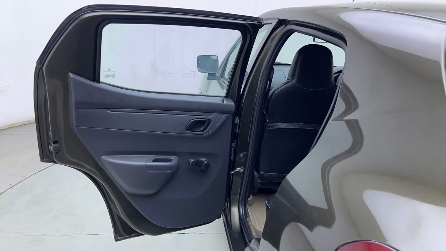 Used 2015 Renault Kwid RXT Petrol Manual interior LEFT REAR DOOR OPEN VIEW