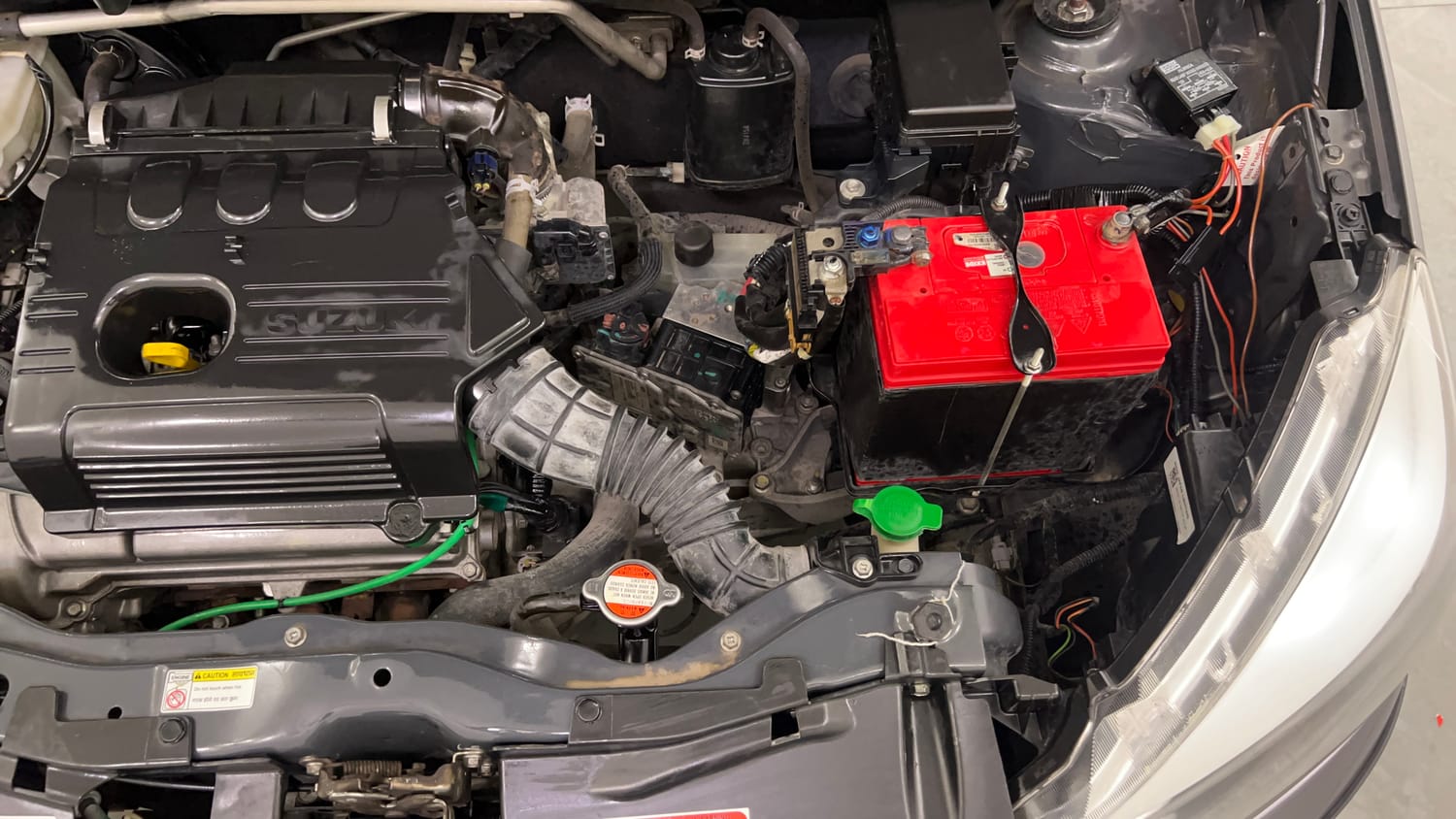 Used 2016 Maruti Suzuki Celerio VXi AMT Petrol Automatic engine ENGINE LEFT SIDE VIEW