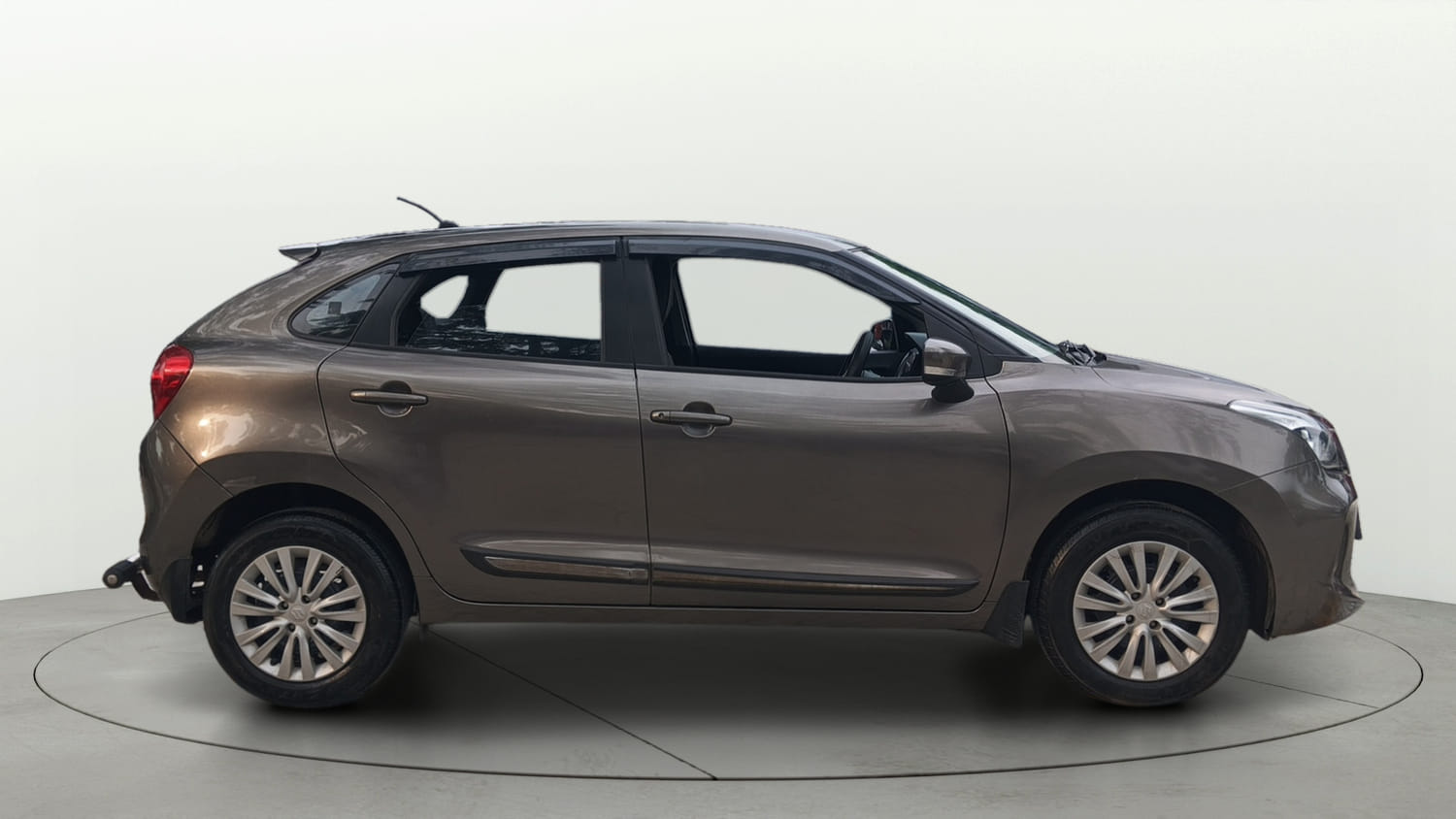 Used 2021 Maruti Suzuki Baleno Delta Petrol Manual exterior RIGHT SIDE VIEW