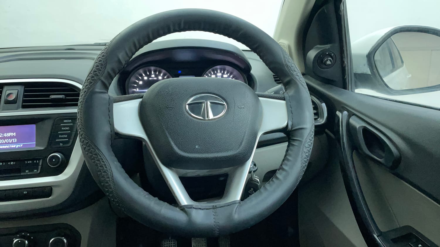 Used 2016 Tata Tiago Revotron XT Petrol Manual interior STEERING VIEW