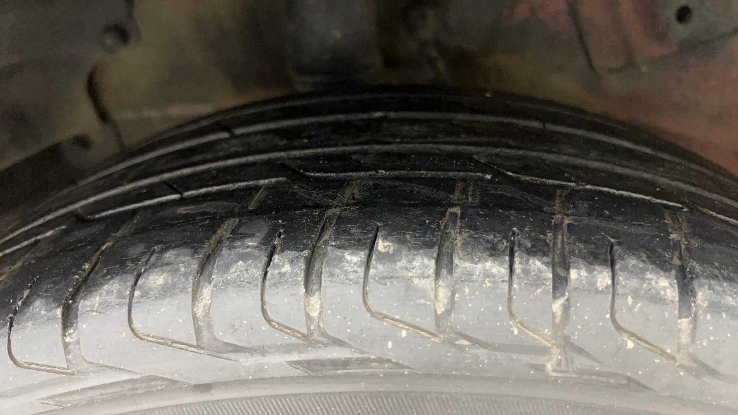 Used 2018 Tata Nexon XZA Plus Petrol Petrol Automatic tyres RIGHT REAR TYRE TREAD VIEW