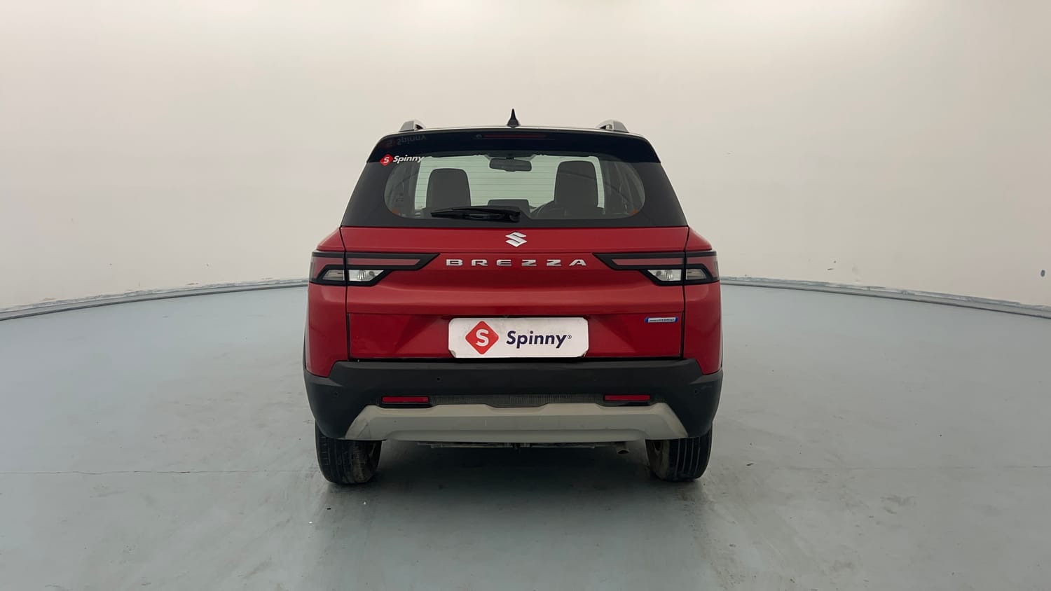 Used 2022 Maruti Suzuki Brezza Zxi Plus Dual Tone Petrol Manual exterior BACK VIEW