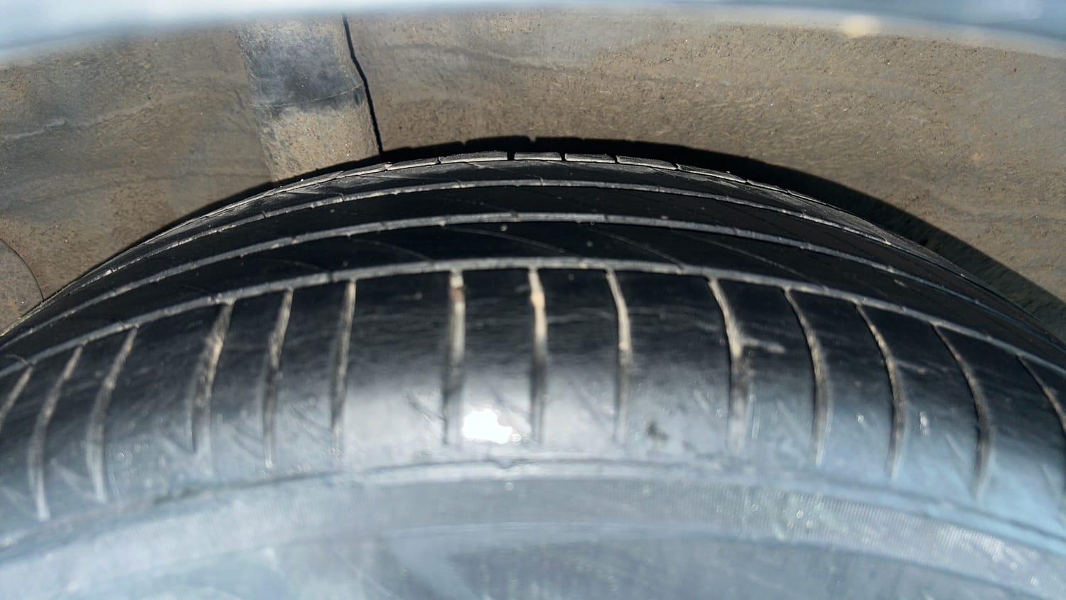 Used 2018 Honda BR-V V CVT Petrol Petrol Automatic tyres RIGHT REAR TYRE TREAD VIEW