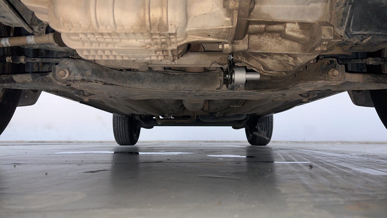 Used 2016 Ford EcoSport Trend 1.5L Ti-VCT Petrol Manual extra FRONT LEFT UNDERBODY VIEW