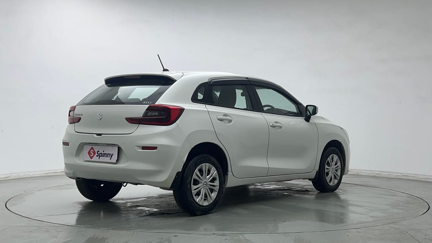 Used 2022 Maruti Suzuki Baleno Delta MT Petrol Manual exterior RIGHT REAR CORNER VIEW