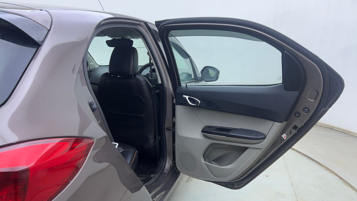 Used 2018 Tata Tiago Revotron XZA Petrol Automatic interior RIGHT REAR DOOR OPEN VIEW