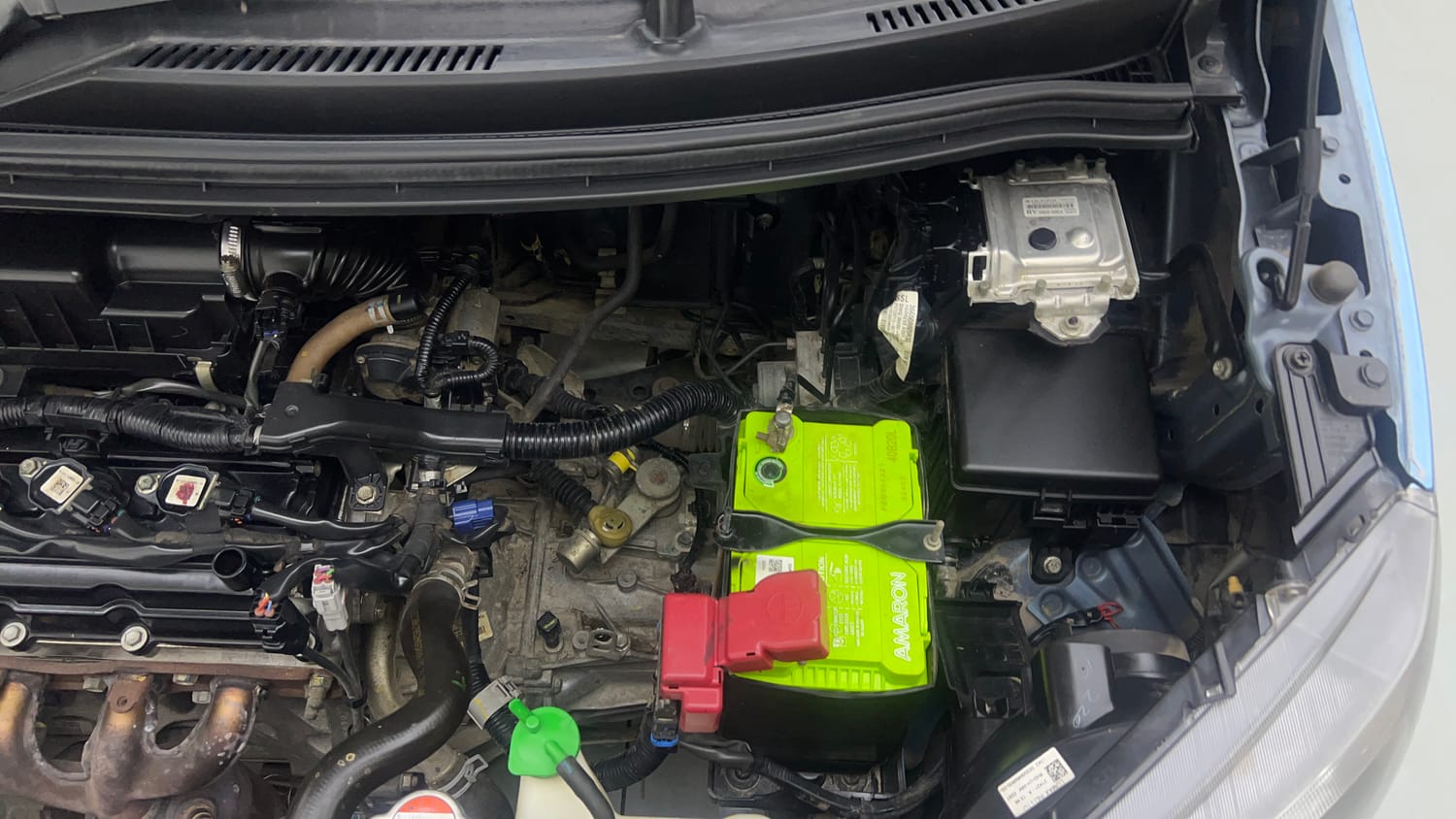 Used 2020 Maruti Suzuki Wagon R VXi 1.2 Petrol Manual engine ENGINE LEFT SIDE VIEW